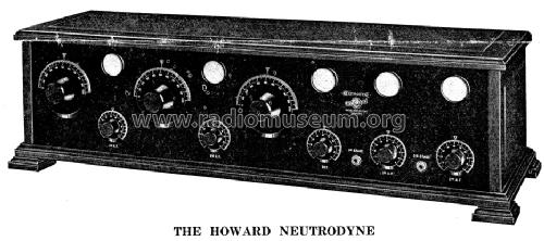 Neutrodyne Early; Howard Radio Company (ID = 1556867) Radio