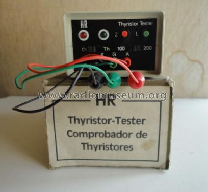 Thyristor Tester ; HR Electrónica S.L; (ID = 1080573) Equipment