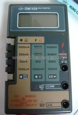 Digital Multimeter DM-105; Hung Chang Co. Ltd., (ID = 3014246) Equipment