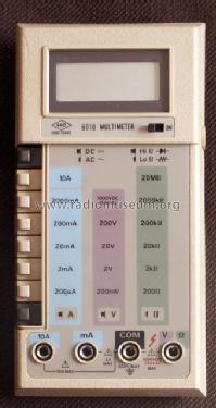 Digital Multimeter 6010 Ch= HC 601; Hung Chang Co. Ltd., (ID = 1966914) Equipment