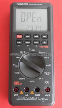 Digital Multimeter Protek 505; Hung Chang Co. Ltd., (ID = 1538043) Ausrüstung