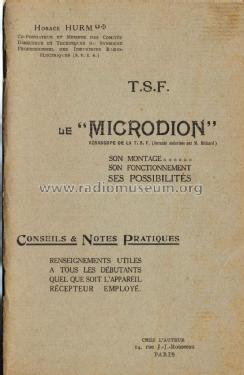 Microdion-Pliant M.P.3; Hurm, Horace, Hurm (ID = 2954355) Radio