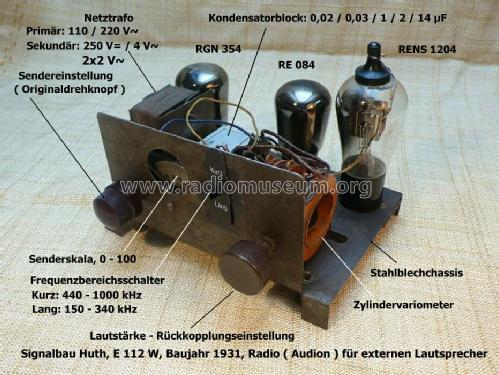 E112W; Huth, Signalbau AG, (ID = 462728) Radio