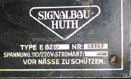 E82G; Huth, Signalbau AG, (ID = 1394603) Radio