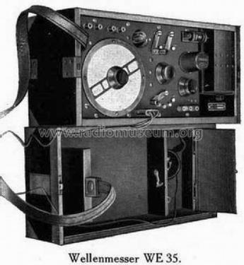 Wellenmesser WE35; Huth, Signalbau AG, (ID = 1001250) Equipment