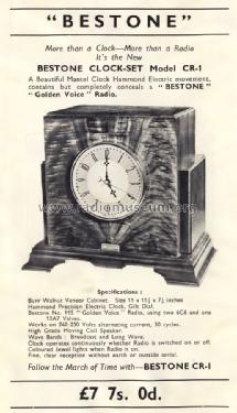 Clock-Radio B698; Bestone brand (ID = 1254167) Radio
