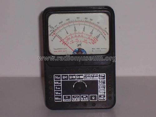 Multimeter 680; ICE, I.C.E.; Milano (ID = 867178) Equipment