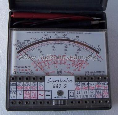 Supertester 680G; ICE, I.C.E.; Milano (ID = 1938772) Equipment