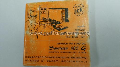 Supertester 680G; ICE, I.C.E.; Milano (ID = 2372661) Equipment