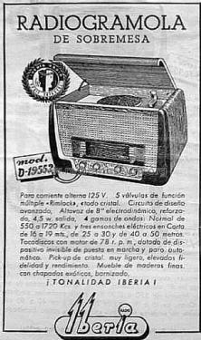 Radiogramola D-19552; Iberia Radio, S.A.; (ID = 3112939) Radio
