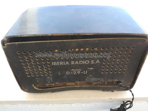 11-B5 Serie D-29; Iberia Radio, S.A.; (ID = 2193554) Radio