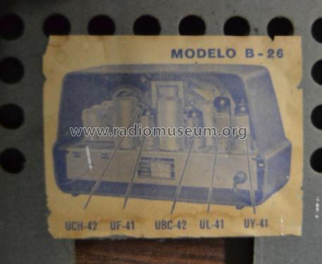 B-26; Iberia Radio SA; (ID = 2620620) Radio