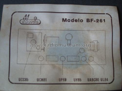 BF261; Iberia Radio SA; (ID = 1011497) Radio