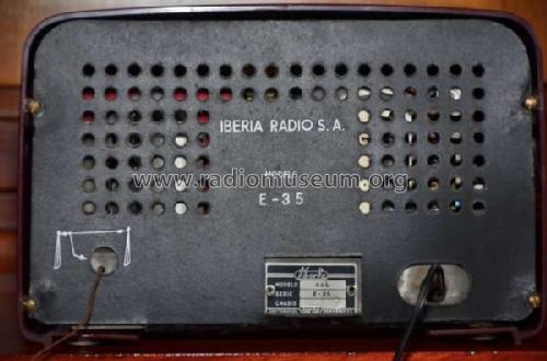 444 serie E-35; Iberia Radio SA; (ID = 1988778) Radio