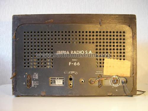 IIIC5 Serie F-66; Iberia Radio SA; (ID = 1002329) Radio