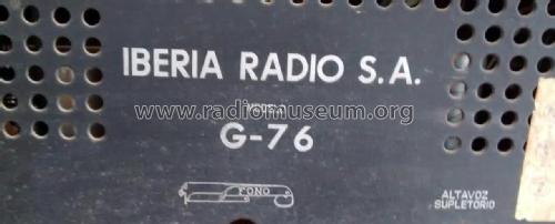 G-76; Iberia Radio SA; (ID = 2317562) Radio