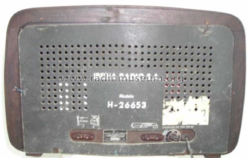 H-26653; Iberia Radio SA; (ID = 610363) Radio