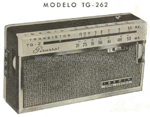 Pizarro TG-262; Iberia Radio, S.A.; (ID = 1307751) Radio
