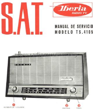 TS-4105; Iberia Radio SA; (ID = 623765) Radio