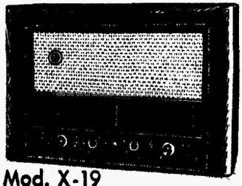 X-19; Iberia Radio SA; (ID = 621717) Radio