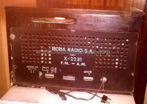 Radiogramola X-2231 Ch= U-1730; Iberia Radio, S.A.; (ID = 1970984) Radio