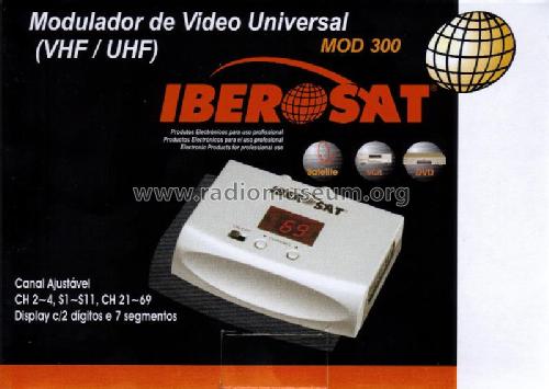 Modulador de Video Universal 300; Iberosat, Satmalaga (ID = 1884176) Misc