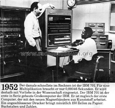 Electronic analytical control unit IBM 701; IBM; Armonk, N.Y. (ID = 1895372) Computer & SPmodules