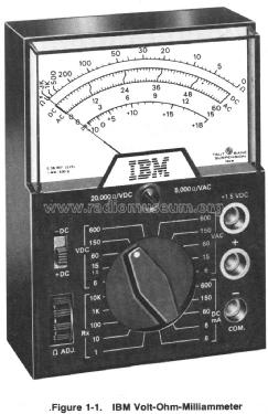 Volt-Ohm-Milliammeter IBM 1749231; IBM; Armonk, N.Y. (ID = 1281771) Equipment