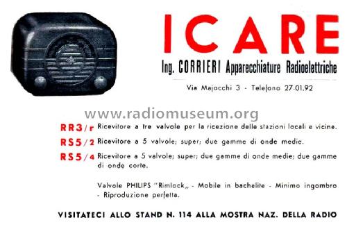 RR3/R; ICARE I.C.A.R.E., (ID = 2675943) Radio