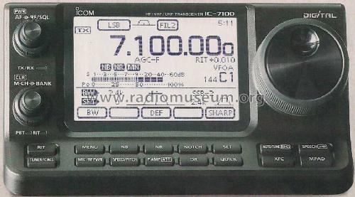 Allmode-Transceiver IC-7100; Icom, Inoue (ID = 1662078) Amat TRX