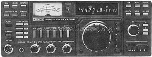 IC-271E; Icom, Inoue (ID = 594600) Amat TRX