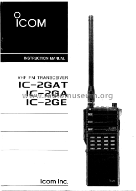 IC-2GAT; Icom, Inoue (ID = 1451479) Amat TRX