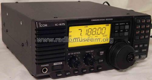 IC-R75; Icom, Inoue (ID = 1811676) Amateur-R