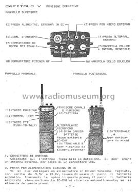 VHF Marine Radiotelephone IC-M5; Icom, Inoue (ID = 1870652) Commercial TRX