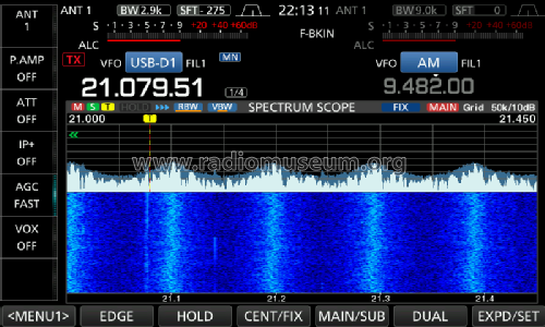 SW/50 MHz transceiver IC-7610; Icom, Inoue (ID = 2770111) Amat TRX