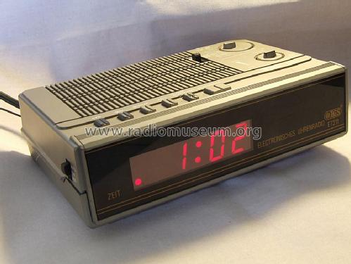 Electronisches Uhrenradio ET211; ICS/SEC Selectronic (ID = 1453778) Radio