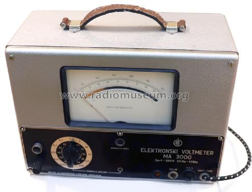 Elektronski Voltmeter MA 3000; IEV, Ljubljana (ID = 2202762) Ausrüstung