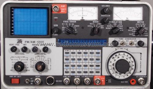 Radio Communications Test IFR-1200S; IFR; Wichita KS (ID = 810885) Equipment