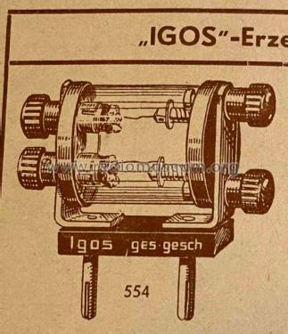 Automat-Doppel-Detektor Nr. 554; Igos, Josef Igel; (ID = 3012206) Radio part