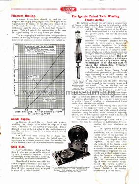 Supersonic Heterodyne ; Igranic Electric Co. (ID = 1765550) Radio