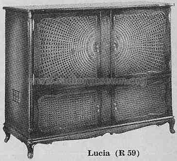 Lucia R59 Ch= Opus; Ilse-Werke, Ilse & (ID = 314124) TV Radio