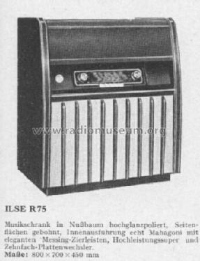 R75; Ilse-Werke, Ilse & (ID = 98433) Radio