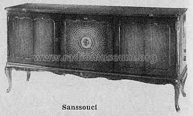Sanssouci 2130 Ch= Concerto-Stereo; Ilse-Werke, Ilse & (ID = 252050) TV Radio