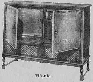 Titania 2123 Ch= Opus 2110; Ilse-Werke, Ilse & (ID = 318472) TV Radio