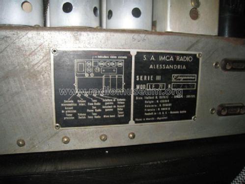 Esagamma IF71; Imca Radio; (ID = 1781273) Radio