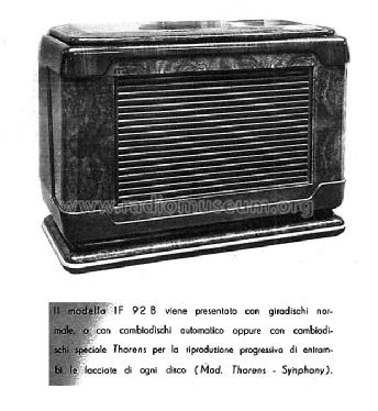 Multigamma IF92 B; Imca Radio; (ID = 1396664) Radio