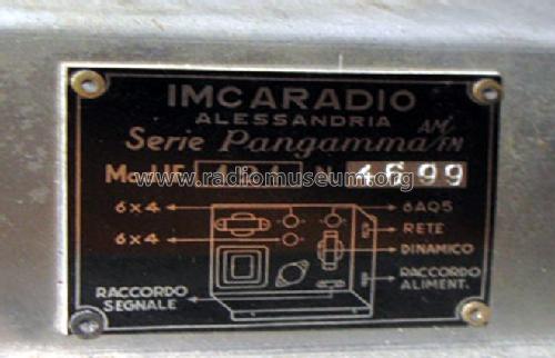 Pangamma AM/FM IF121; Imca Radio; (ID = 1445170) Radio
