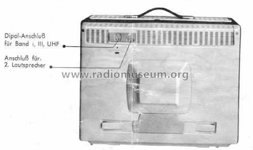 Fernseh-Koffer Super-Automatic Admiral 1219; Imperial Rundfunk (ID = 2315358) Television