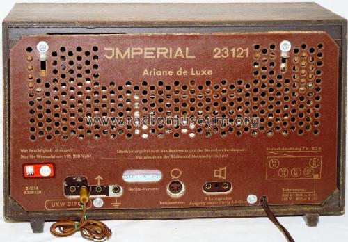 Ariane de Luxe 23121; Imperial Rundfunk (ID = 1238625) Radio