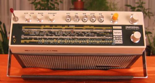 Capri 67 Ch= R14; Imperial Rundfunk (ID = 944523) Radio
